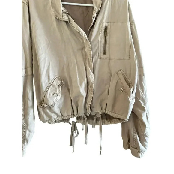 Young fabulous & broke Clara khaki jacket size medium - Picture 2 of 3